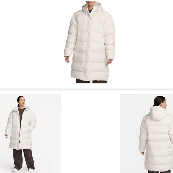 NWT Nike Sportswear Women's Metro Puffer Therma-FIT Loose Hooded Parka Size S - Picture 10 of 10